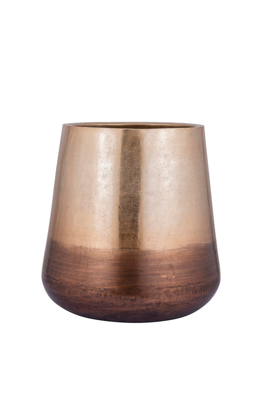Nouska Gold Aluminum Pot With Copper Bottom L