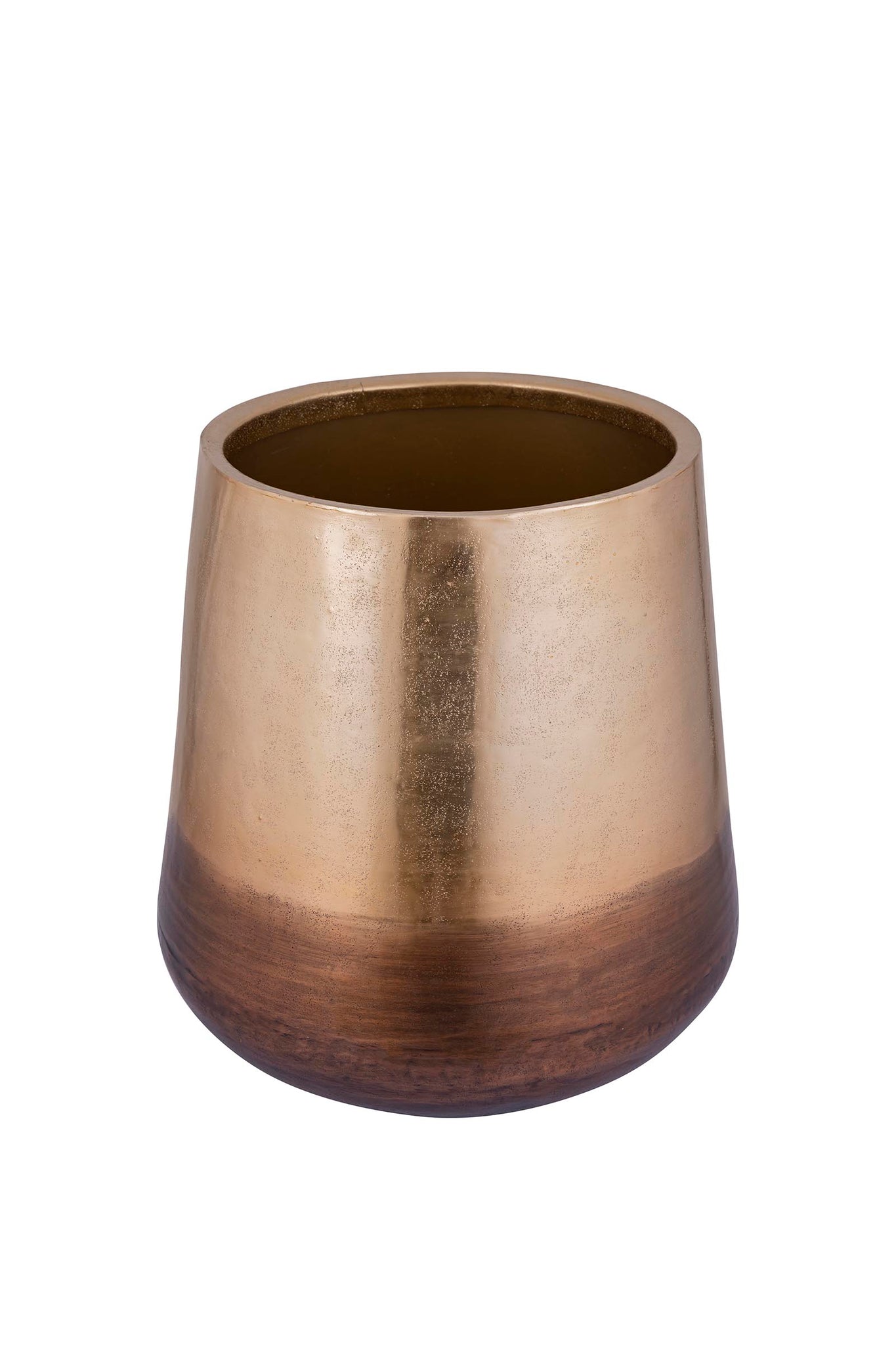 Nouska Gold Aluminum Pot With Copper Bottom L