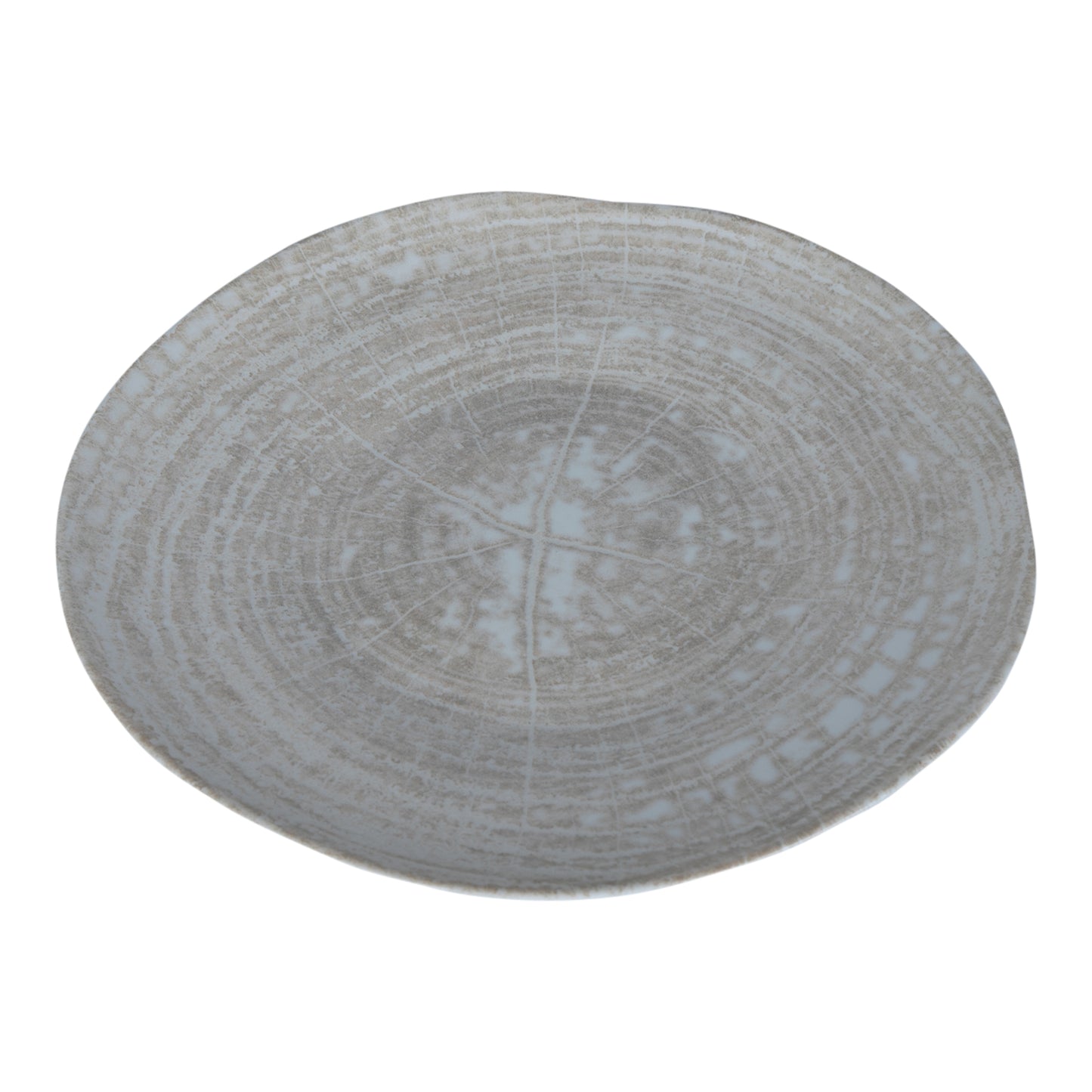 Kaylaa Crème Porselein Dinerbord Rond Set Van 6 Stuks 4.5x28x28 cm