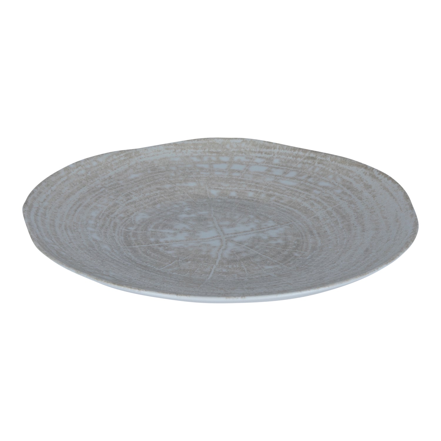 Kaylaa Crème Porselein Dinerbord Rond Set Van 6 Stuks 4.5x28x28 cm