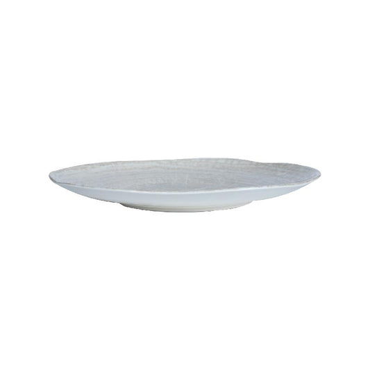 Kaylaa Crème Porselein Dinerbord Rond Set Van 6 Stuks 4.5x28x28 cm