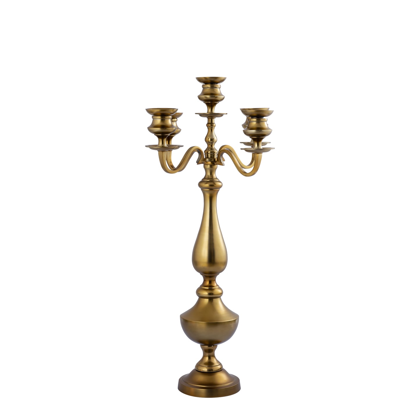 Manuelle Gold Casted Alu Candle Holder M