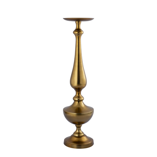 Centy Brass Casted Alu Candle Holder L