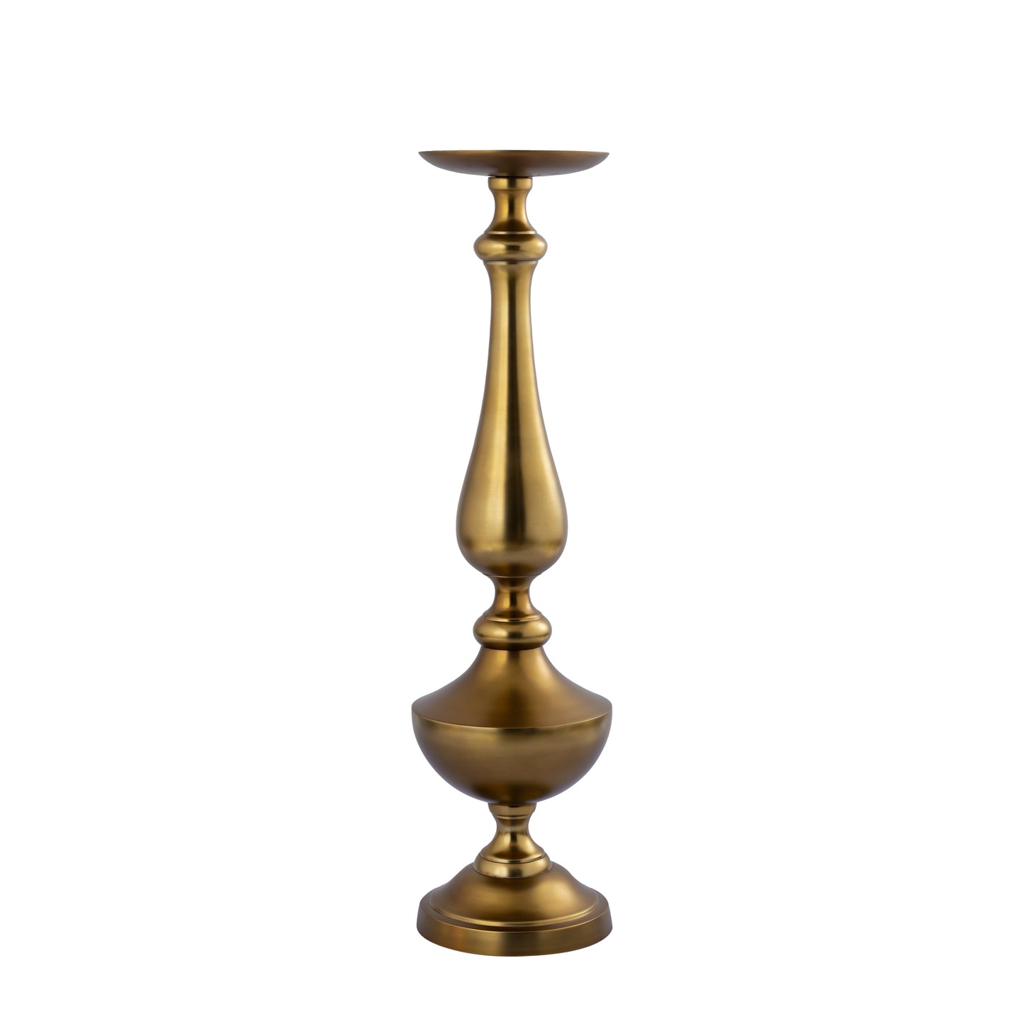 Centy Brass Casted Alu Candle Holder M