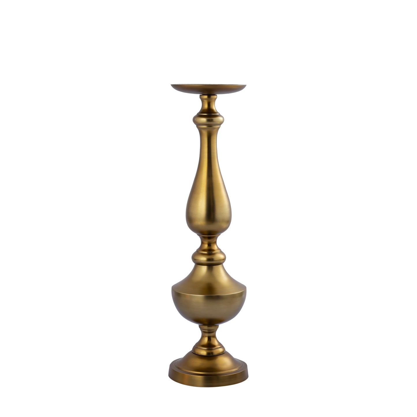 Centy Brass Casted Alu Candle Holder S