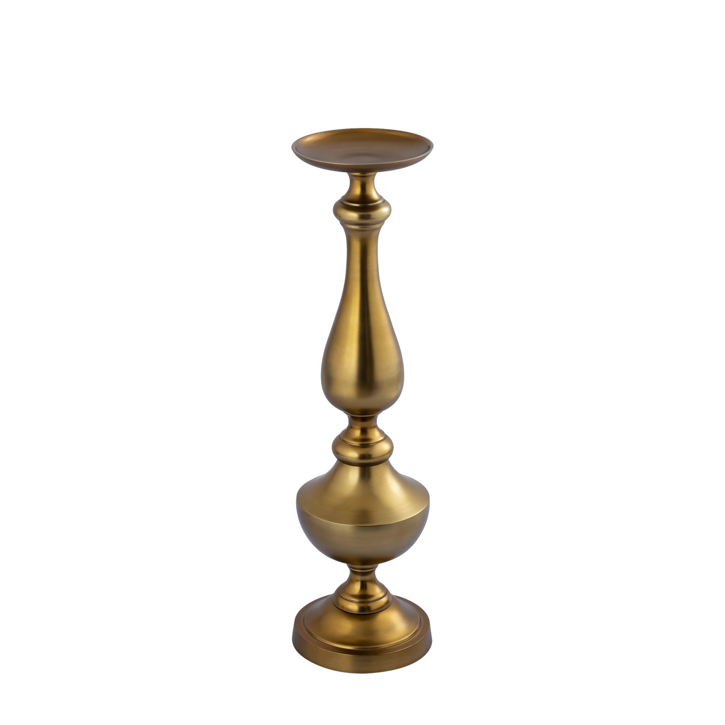 Centy Brass Casted Alu Candle Holder S
