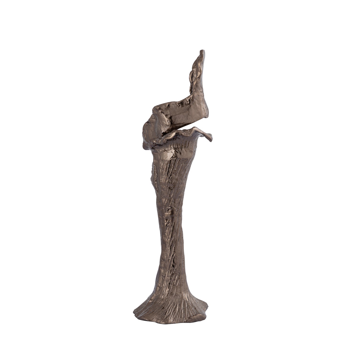 Mataly Brass Casted Alu Candle Holder L