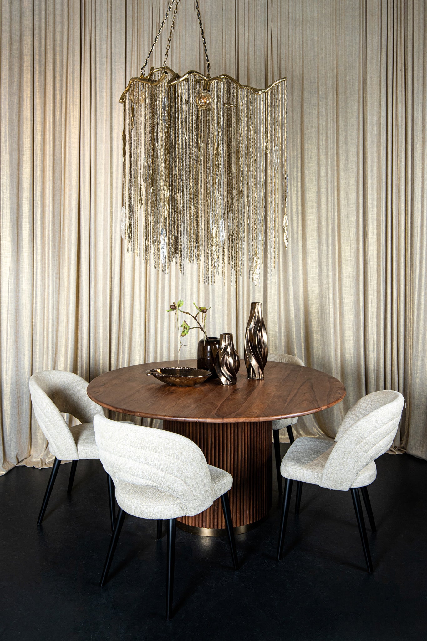 Wilco Brass Casted Alu Hanging Lamp Chains Wide