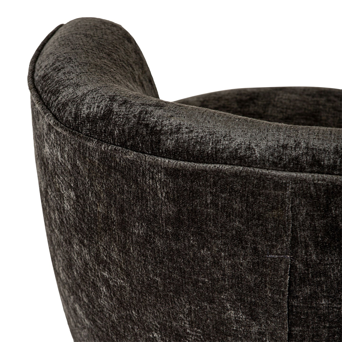Grasa Anthracite Fiore Fabric Fauteuil