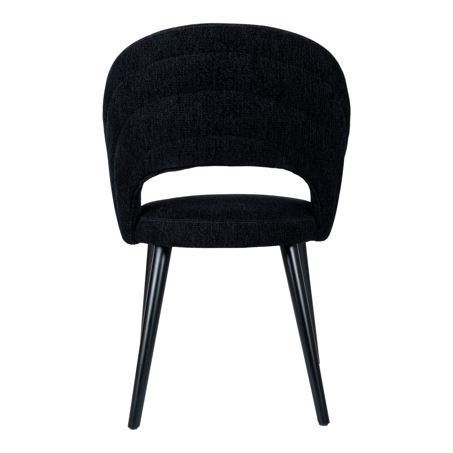 Abierto Black Nanci Fabric Dining Chair