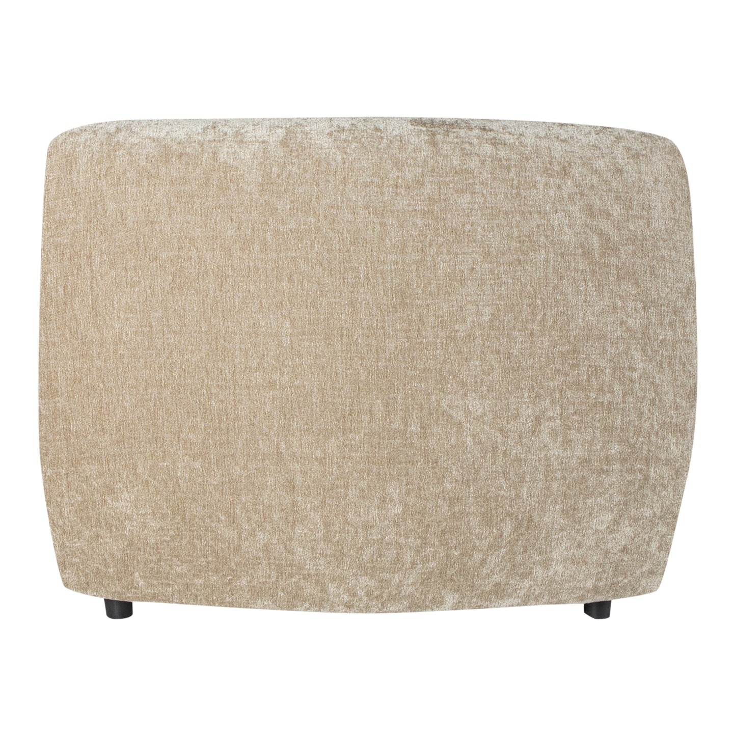 Lujo Sofa Cream Fiore Fabric Corner Piece