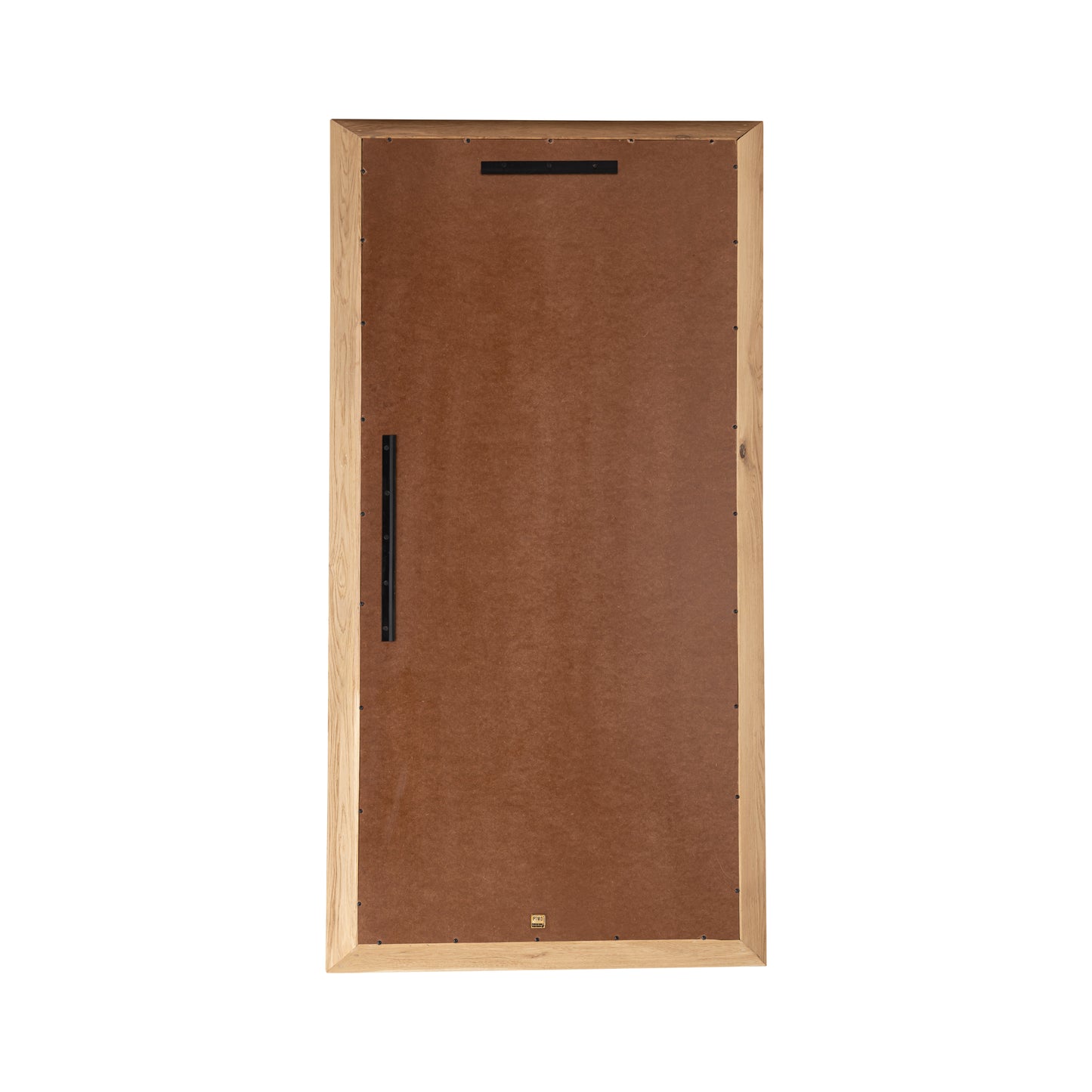 Chevar Natural Oak Wood Mirror Rectangle L