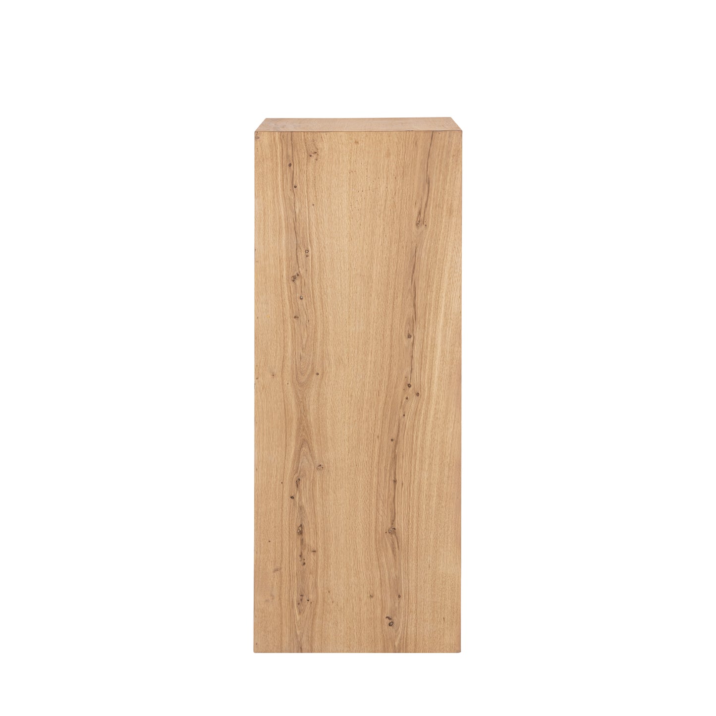 Chevar Natural Oak Wood Pedestal SV2