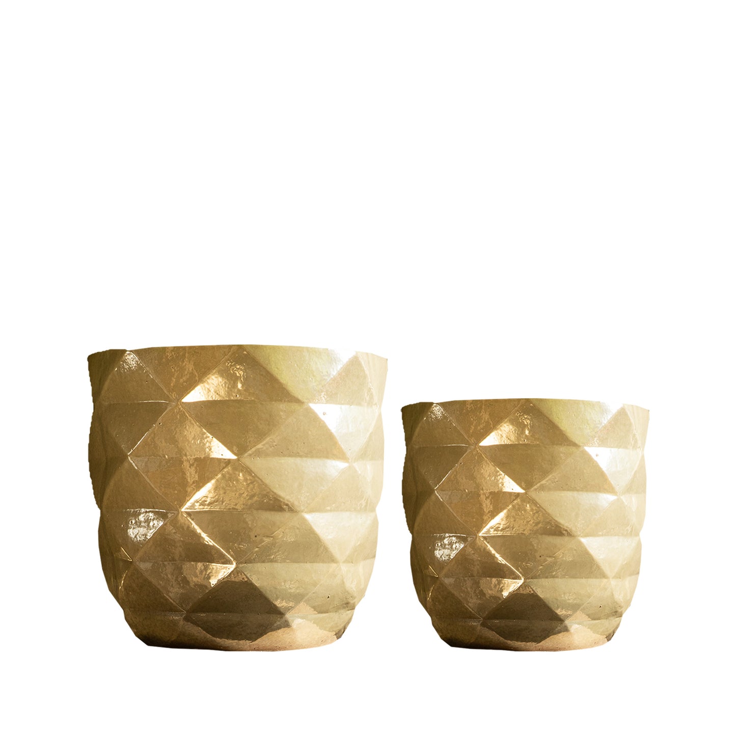 Lotte Pearl Glazed Ceramic Pot Diamond Struct SV2