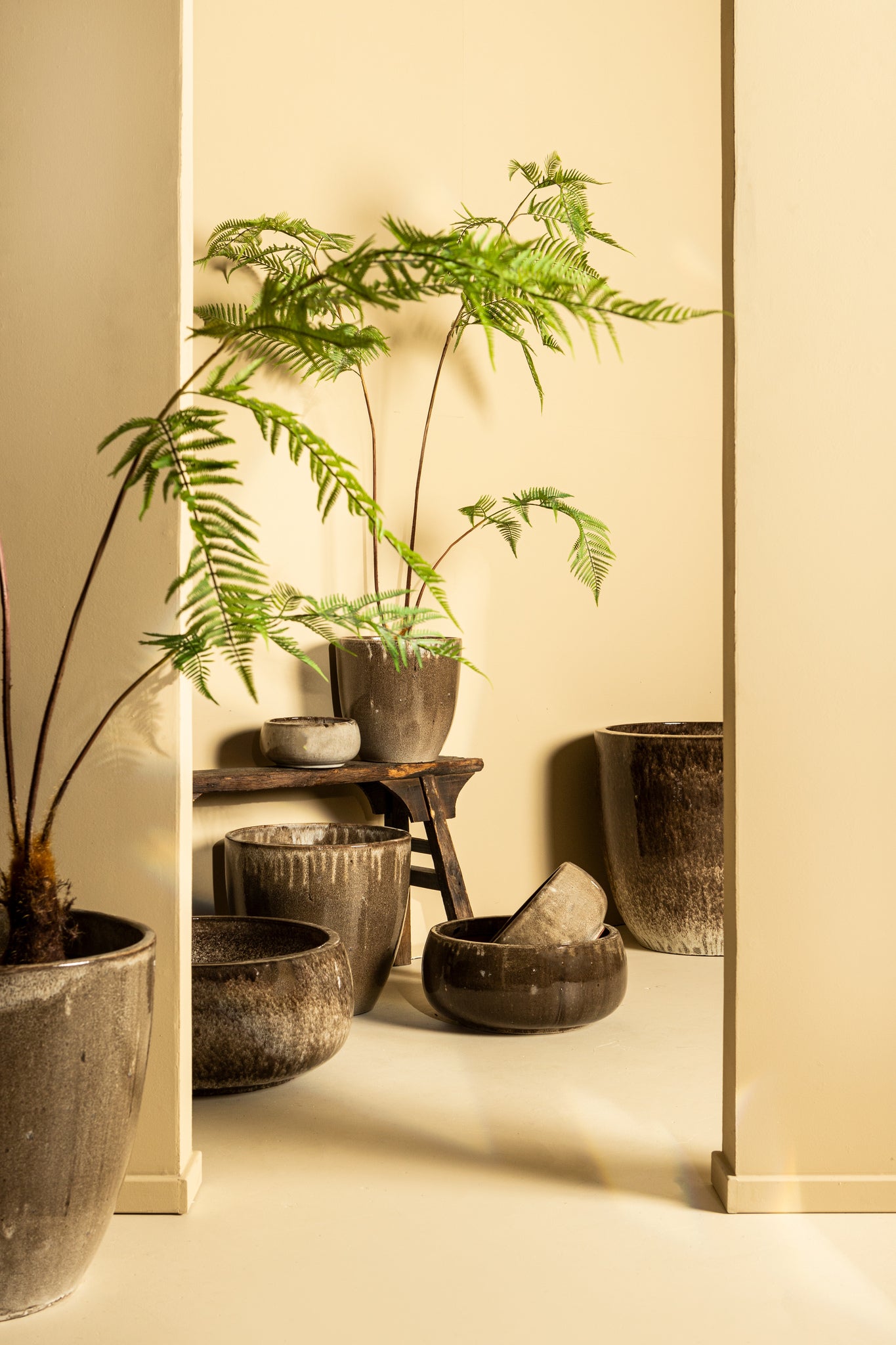 Aleix Brown Ceramic Basic Pot Round SV4