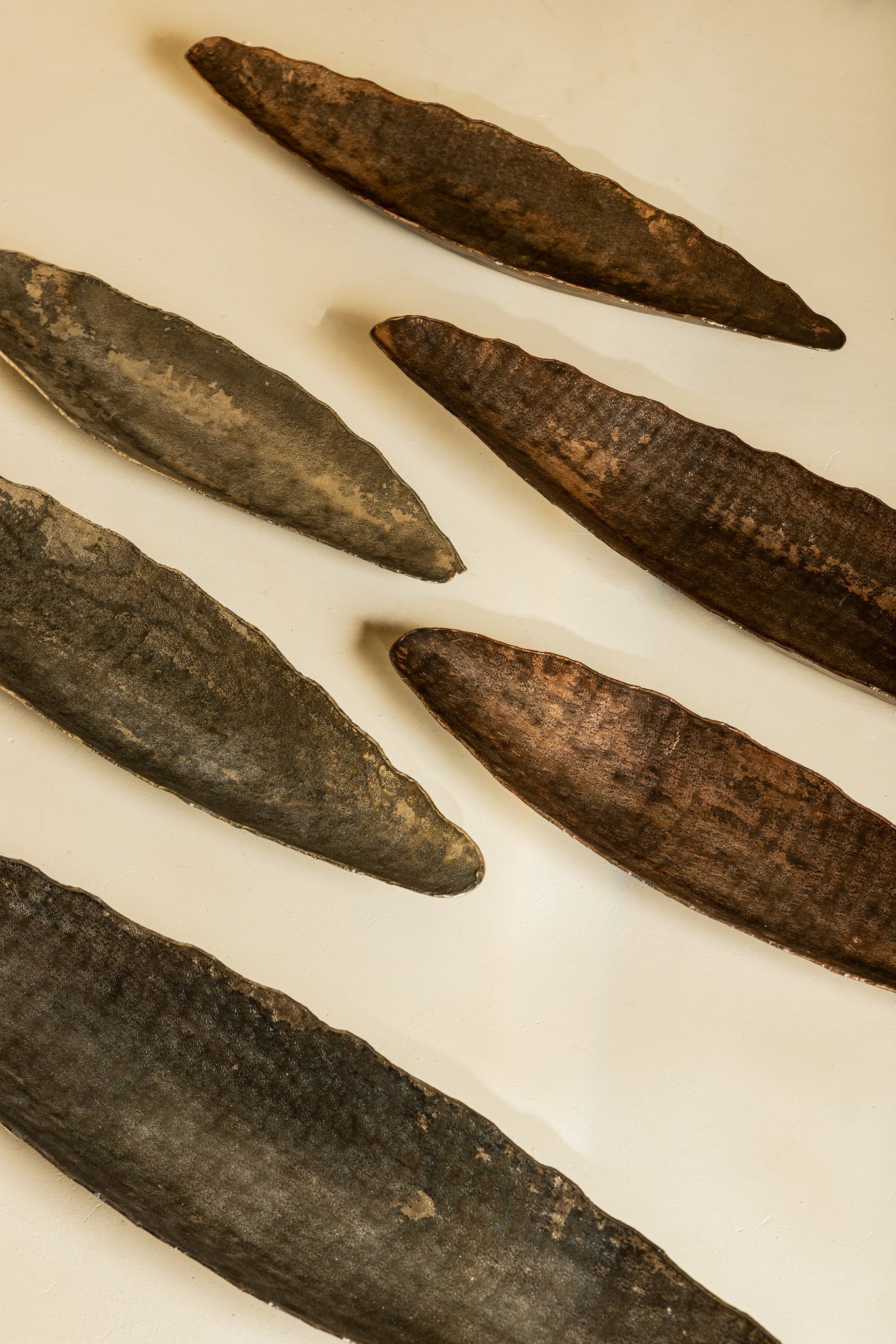 Semin Silver Alu Oval Rustic Bowl Wavy Edge S