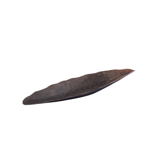 Semin Copper Alu Oval Rustic Bowl Wavy Edge S