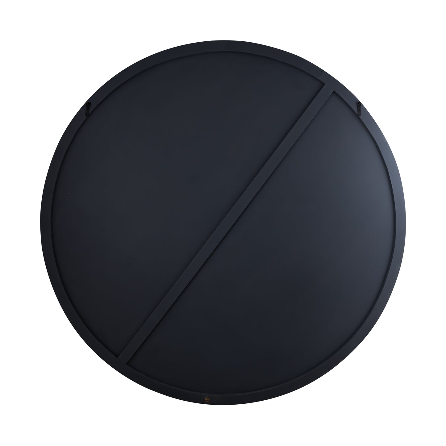 Wiktor Brown MDF Round Wallpanel Swirl Carved L