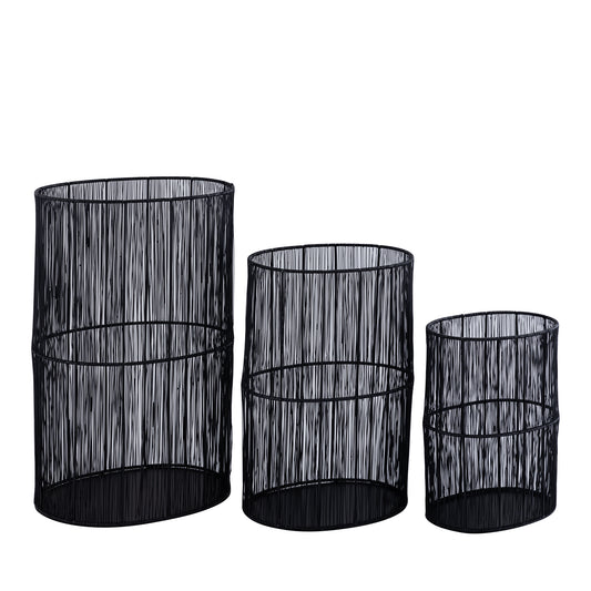 Javi Black Iron Oval Wired Stormlight SV3