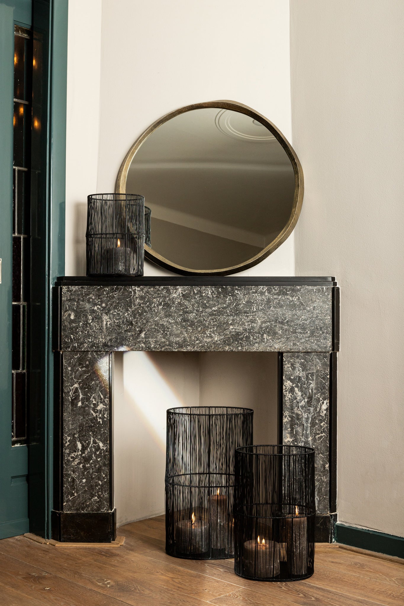 Javi Black Iron Oval Wired Stormlight SV3