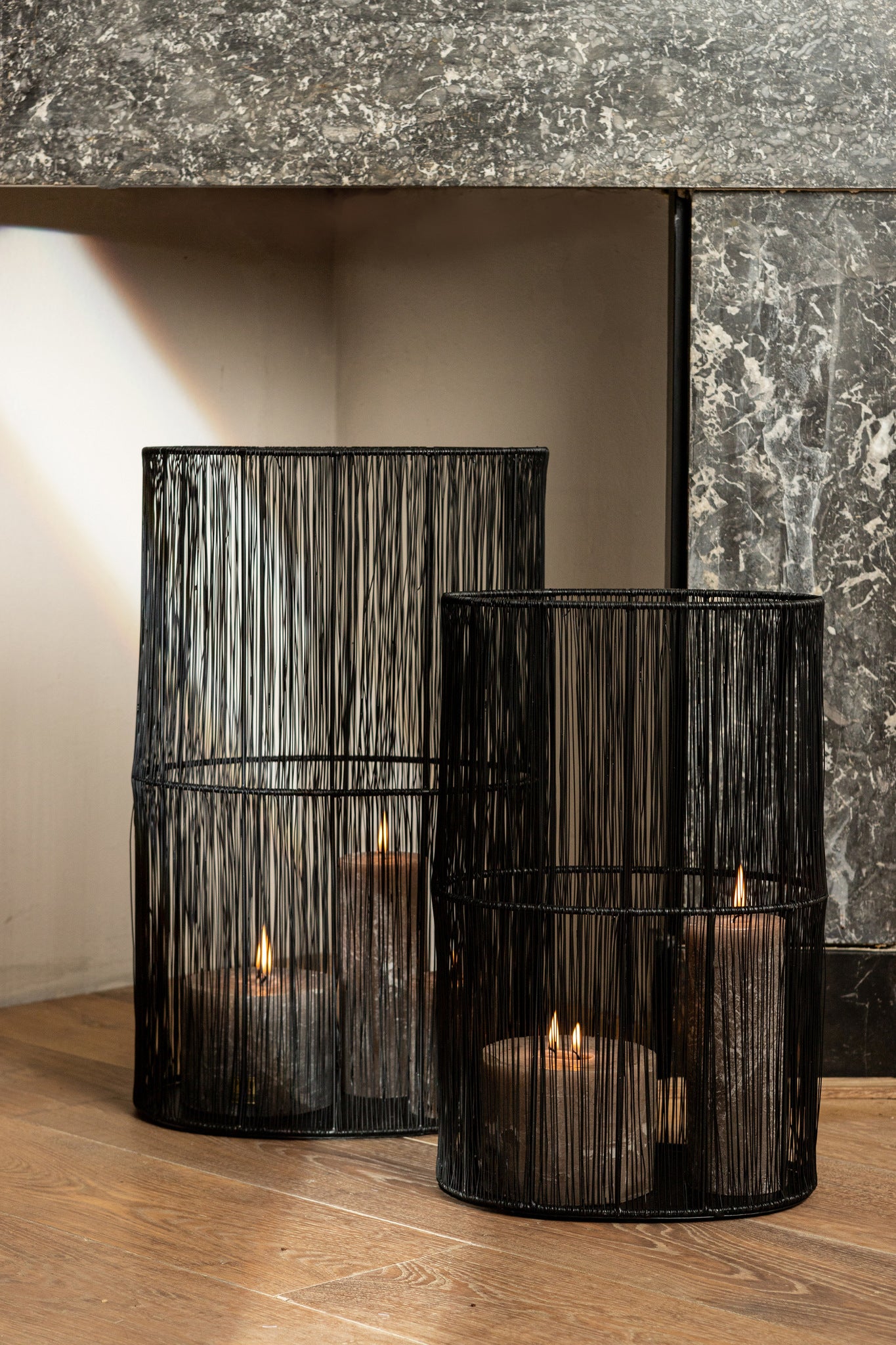 Javi Black Iron Oval Wired Stormlight SV3