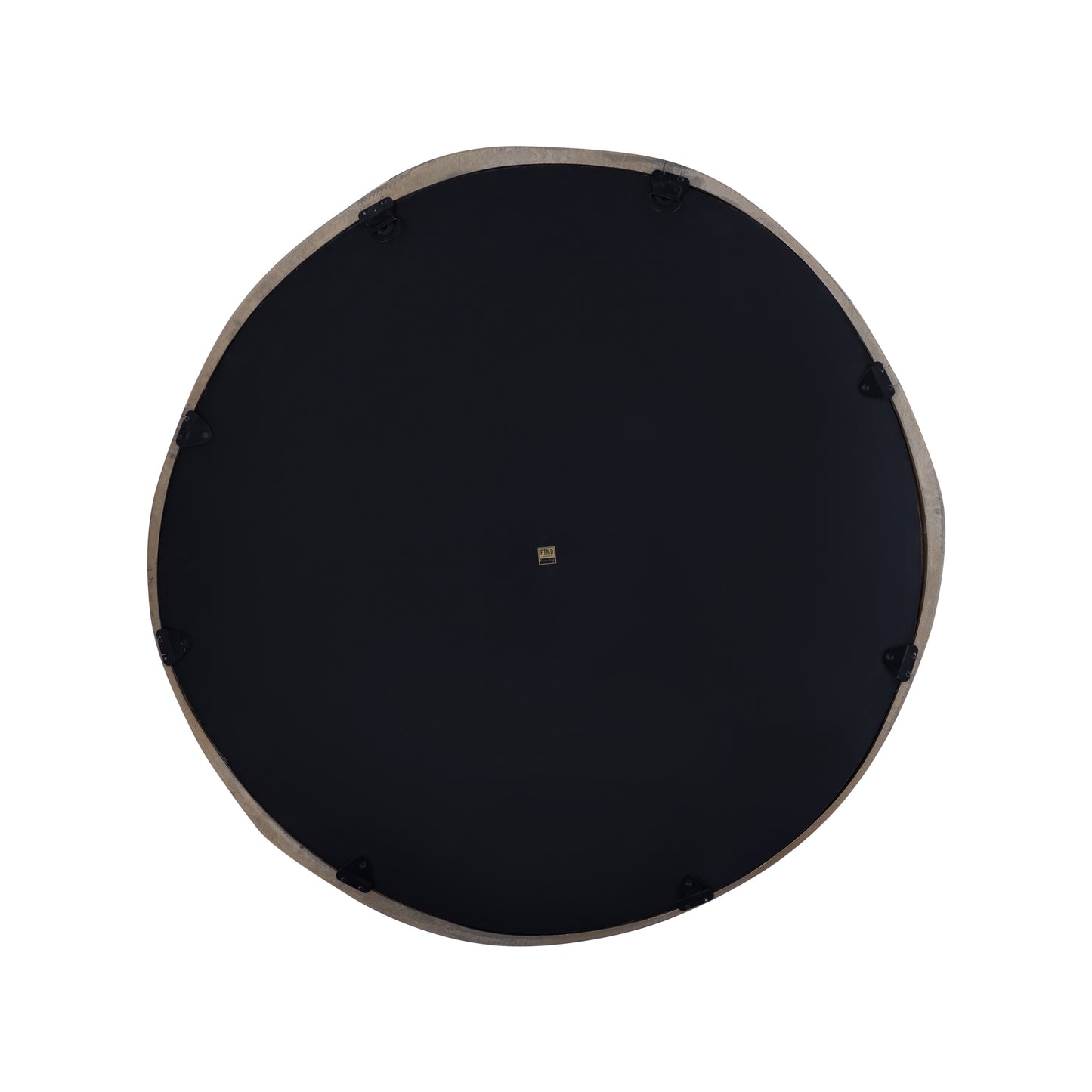 Limera Brass Alu Round Mirror Irregular Border L