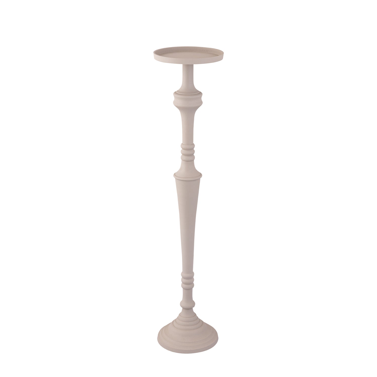 Helen Beige Aluminium Kandelaar Poedergecoat L 96x21x21 cm