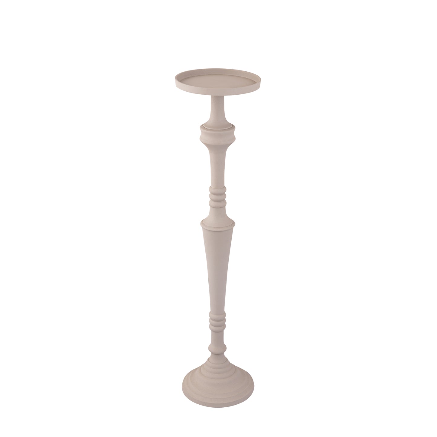 Helen Beige Alu Candle Holder Powder Coated S