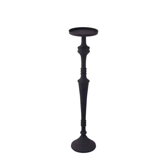Helen Black Alu Candle Holder Powder Coated L
