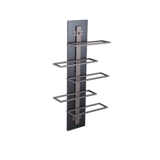 Brendan Brown Steel Wall Wine Rack Layers S