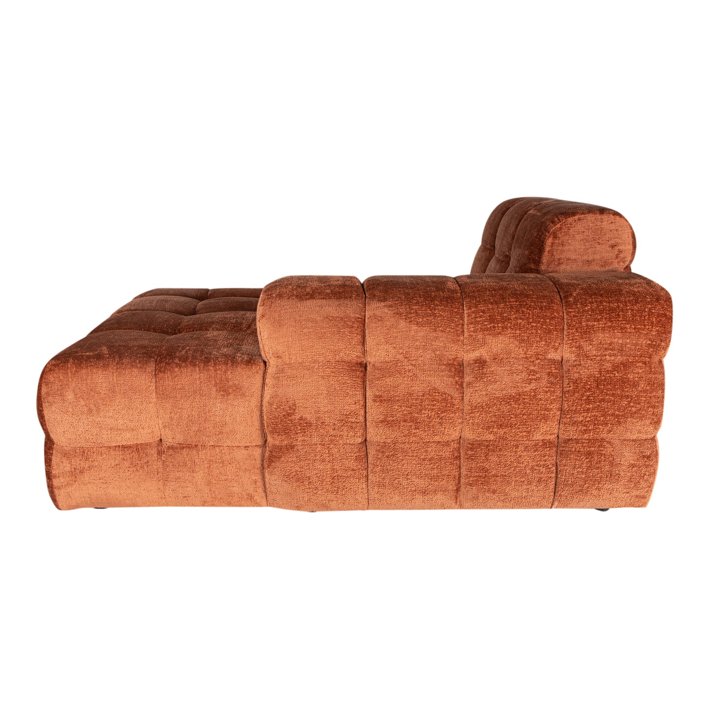 Jidde Sofa Berge 3032 Rust Fabric Chaise Longue R