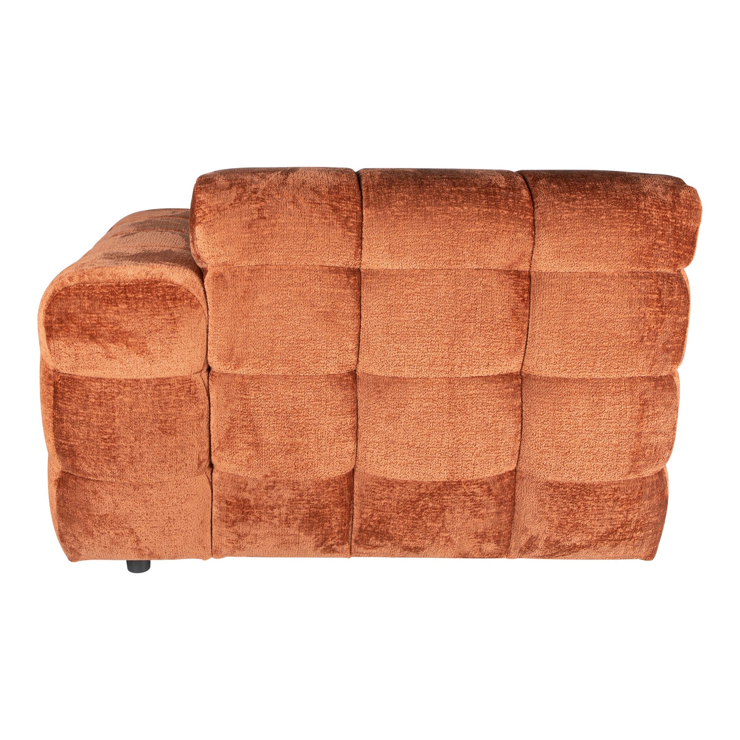 Jidde Sofa Berge 3032 Rust Fabric Chaise Longue R