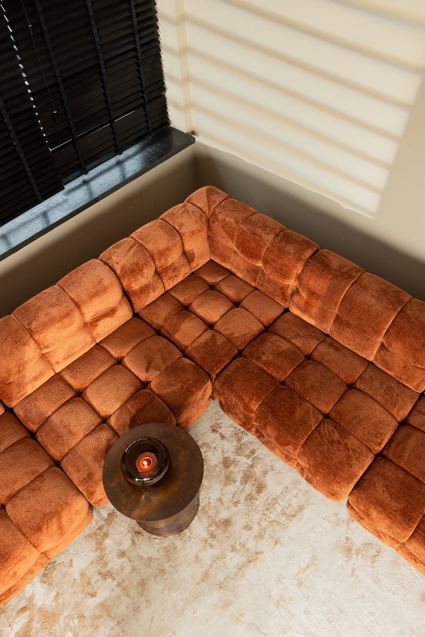 Jidde Sofa Berge 1072 Dark Grey Fabric C L Left