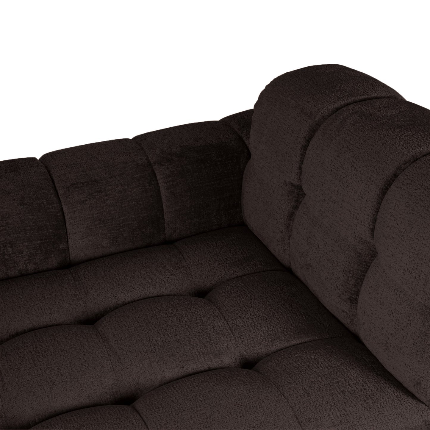 Jidde Sofa Berge 1072 Dark Grey Fabric C L Left