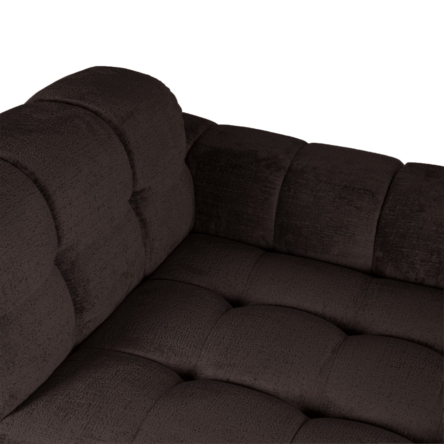 Jidde Sofa Berge 1072 Dark Grey Fabric C L Right
