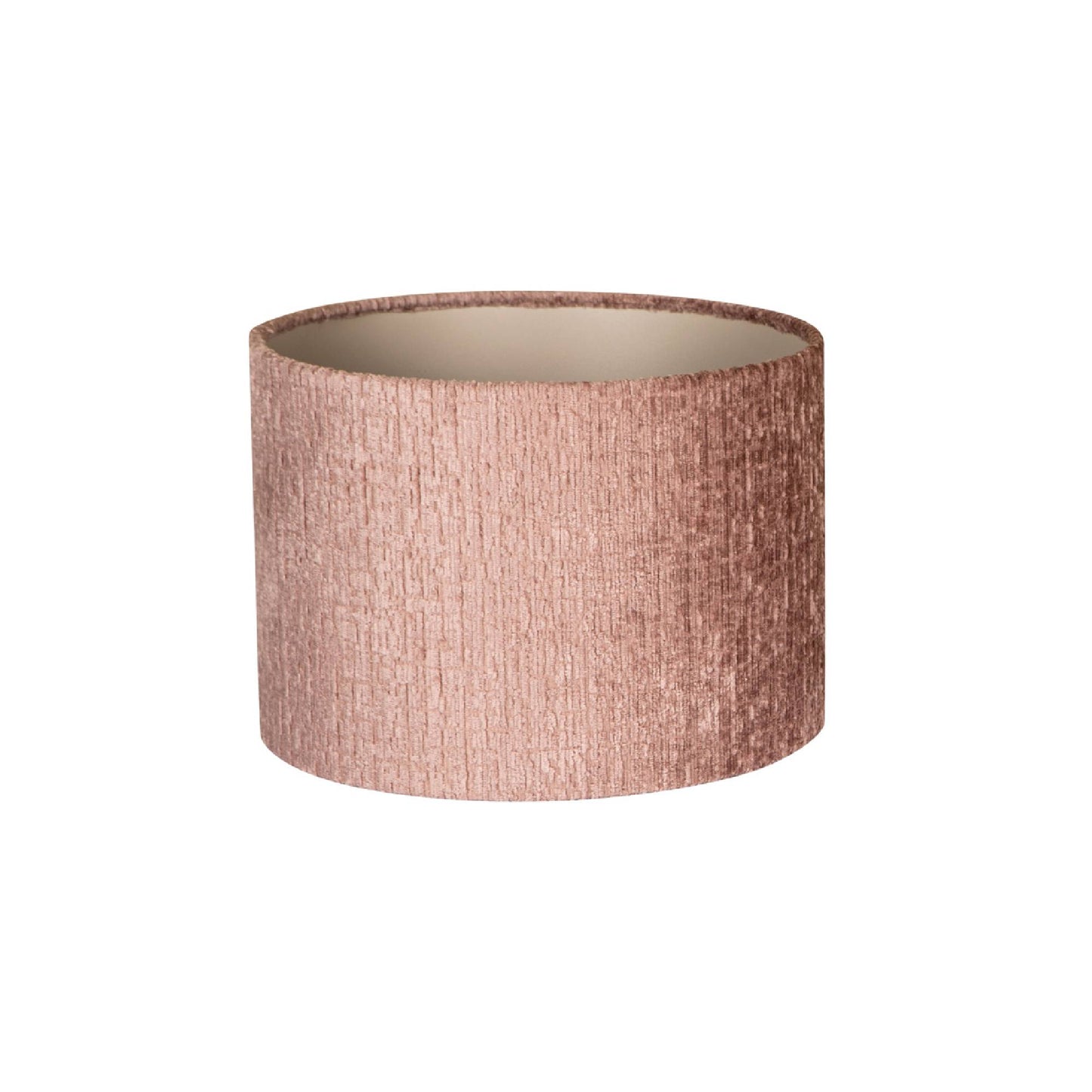Nairobi Old Pink Fabric Lampshade Round S