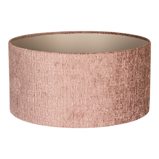 Nairobi Old Pink Fabric Lampshade Round L