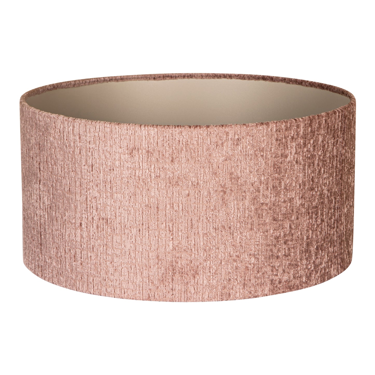 Nairobi Roze Stoffenlampenkap Rond L 25x50x50 cm