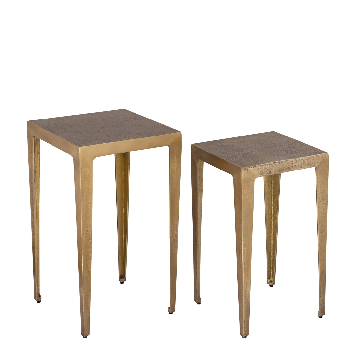 Rivva Brass Casted Alu Square Side Table Sv2 Low