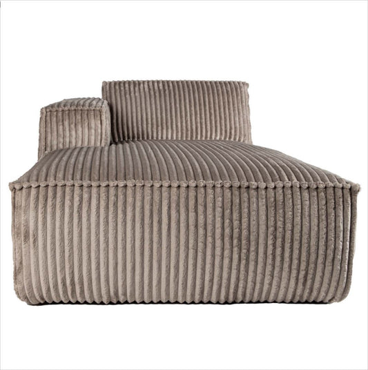 Animo Sofa Chaise Longue Arm Left Texarm Taupe