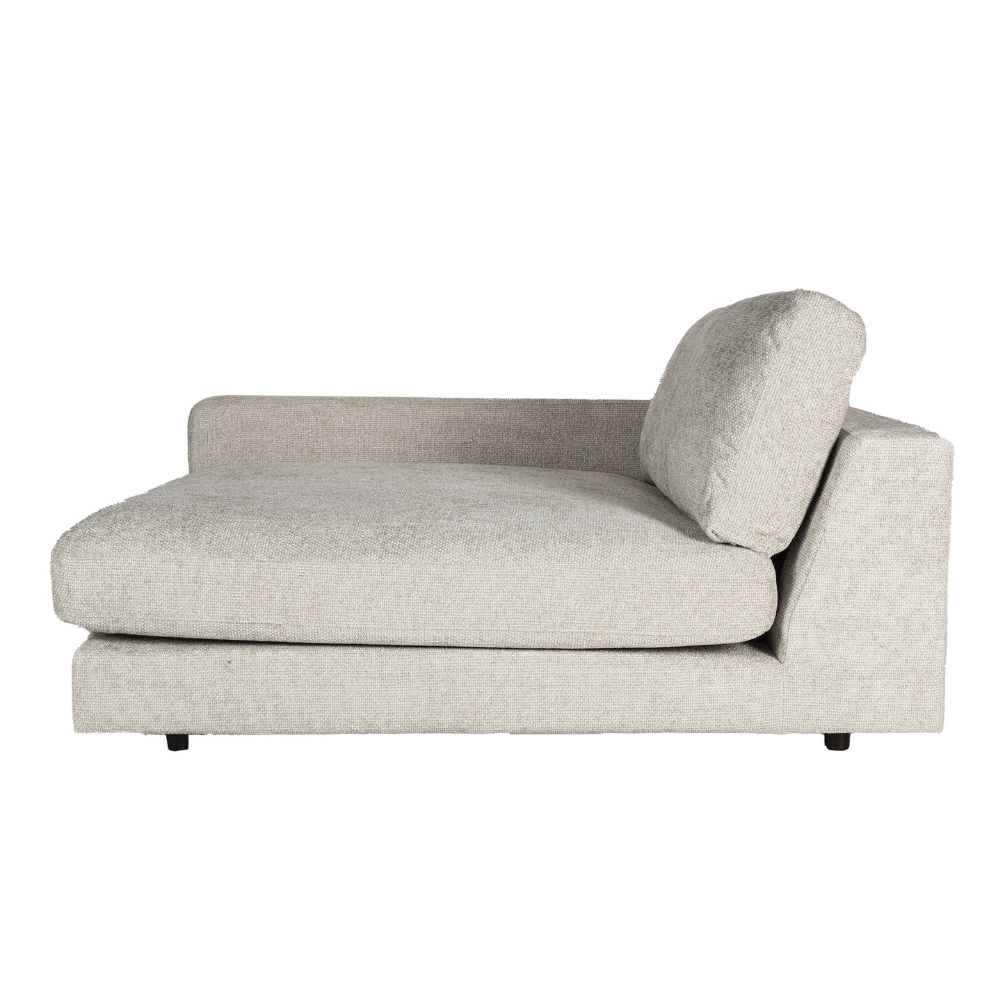 Nilla Sofa Chaise Longue Arm Left SIC Leg Dove