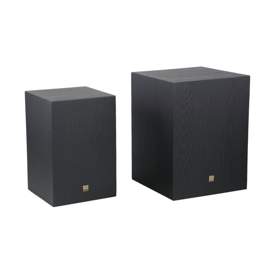 Gustavo Black Colored Oakveneer Pedestal SV2 S
