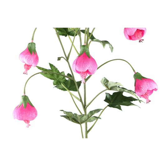 Garden Flower Roze Gestreepte Abutilon Spray Set van 12 Stuks - 12 Sets 103x37x16 cm