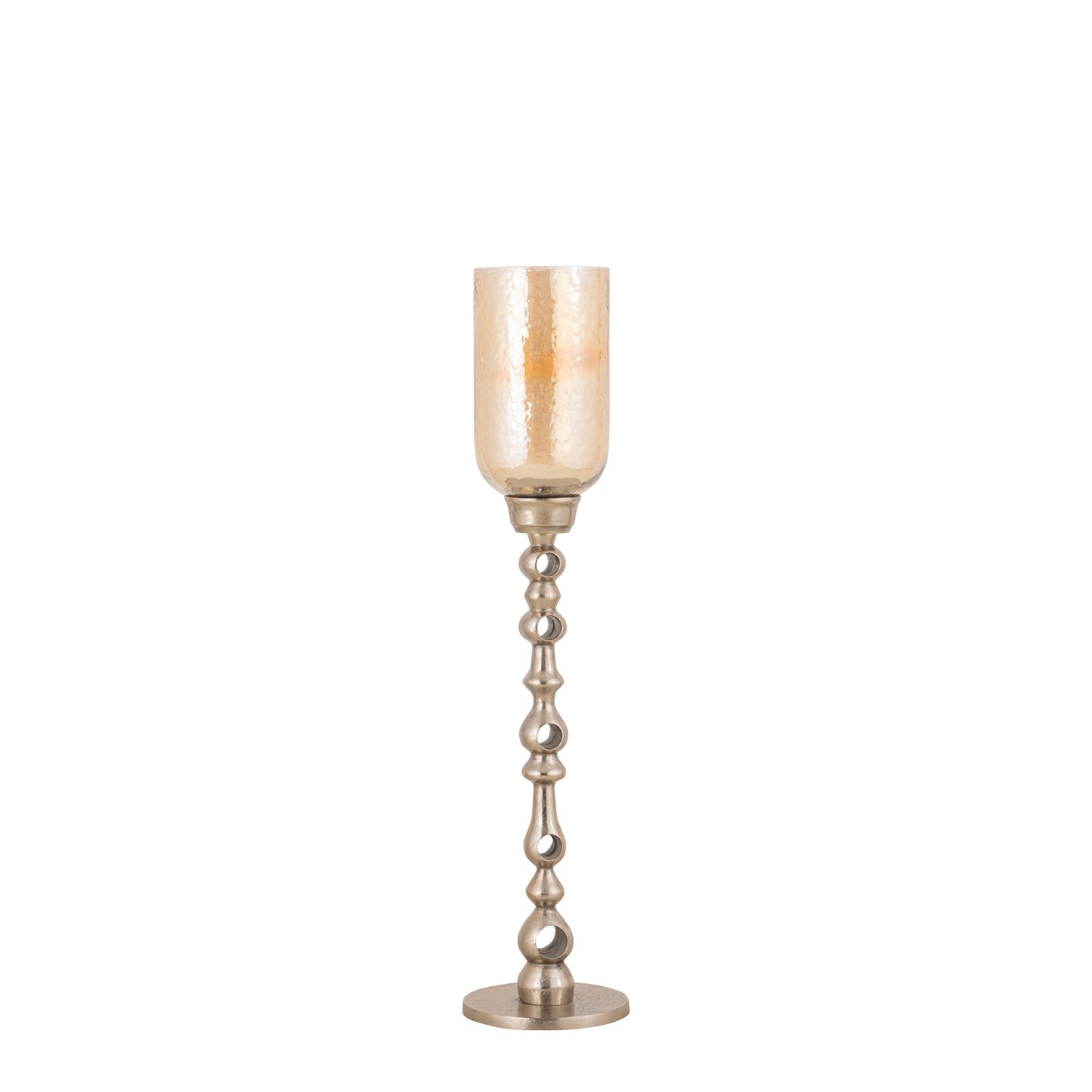 Tracy Black Alu Stormlight With Glass Round S