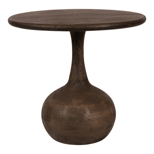 Flos Grey Mango Wooden Side Table Round