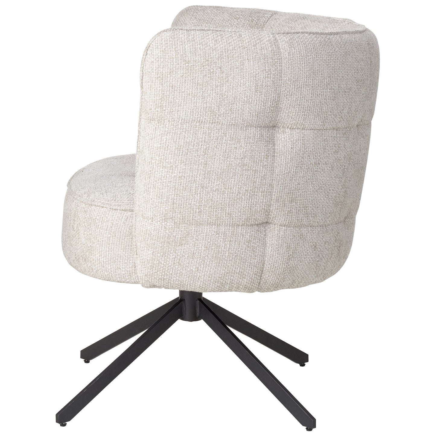 Odin Cream Dining Chair Legacy 15 Dove Black Leg