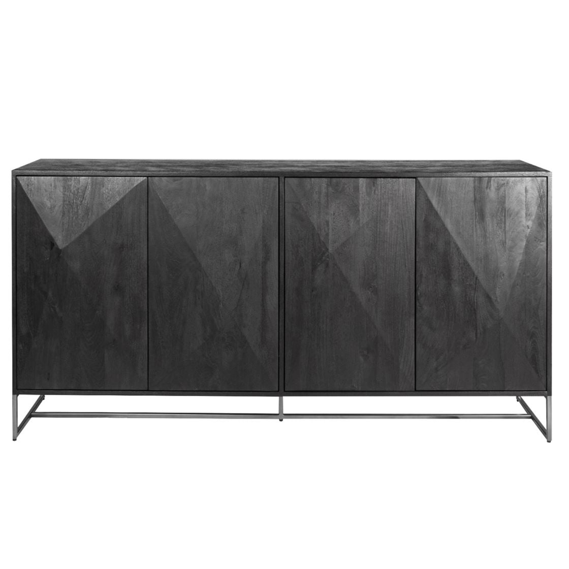 Onyx Dressoir 4 Drs Black/Black