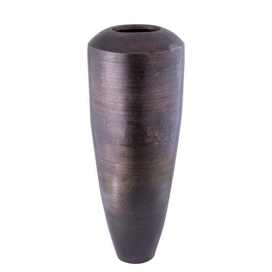 Micheal Koperen Aluminium Pot Hoog Rond L 99x37x37 cm