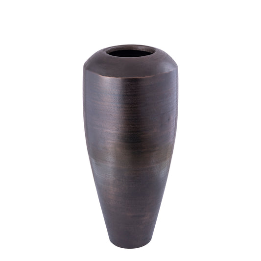 Micheal Koper Aluminium Pot Hoog Rond S 85x35x35 cm