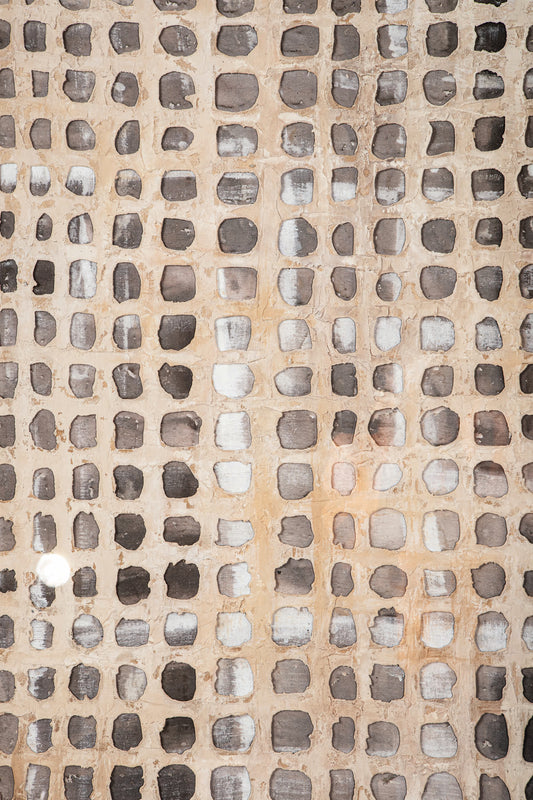 Carmell Cream Framed Wall Panel PS Board Rectangle